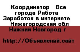 ONLINE Координатор - Все города Работа » Заработок в интернете   . Нижегородская обл.,Нижний Новгород г.